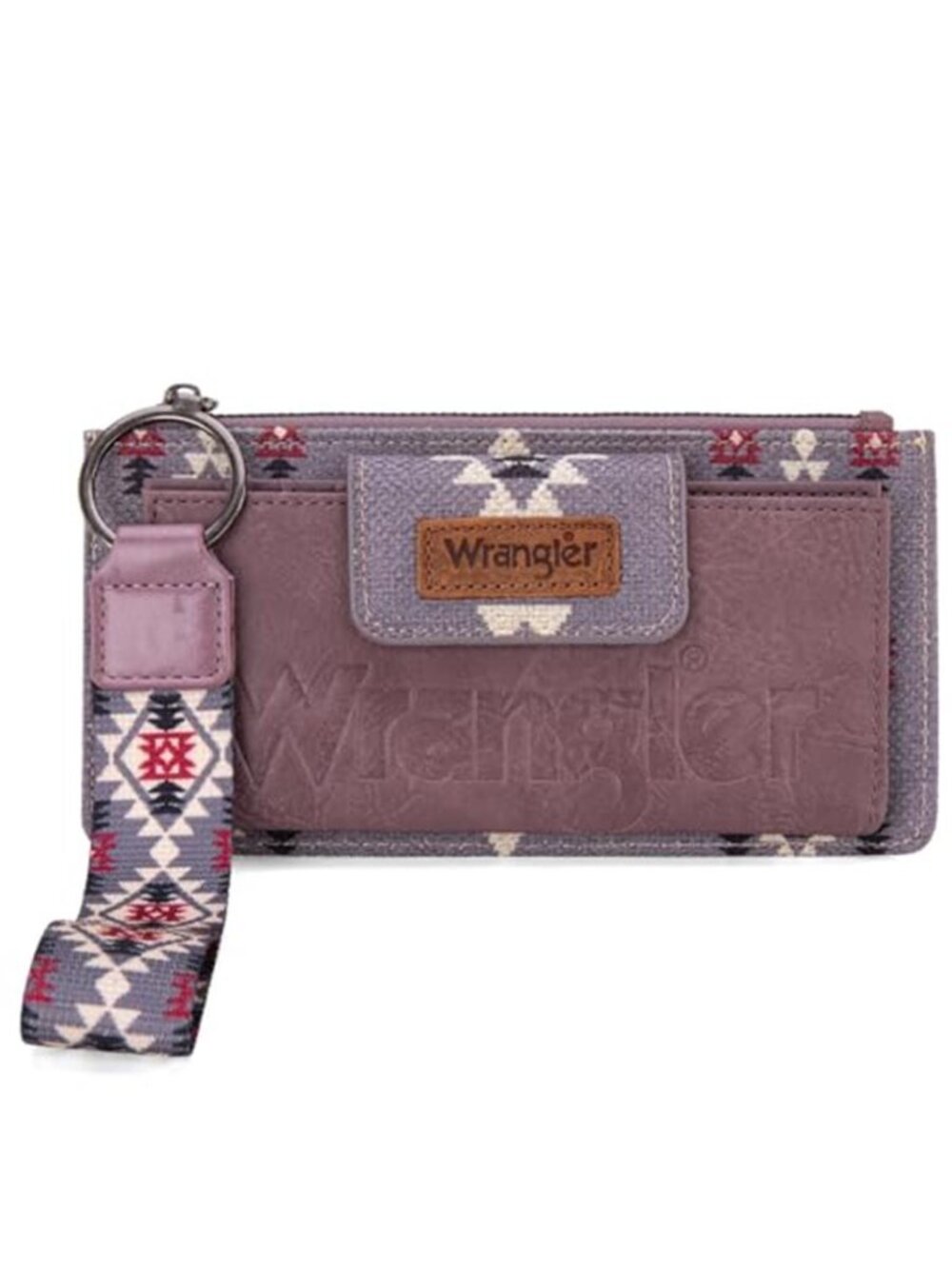 Boho Wristlet Wallet RFID Card Holder Zip Around Organizer Western Wallet